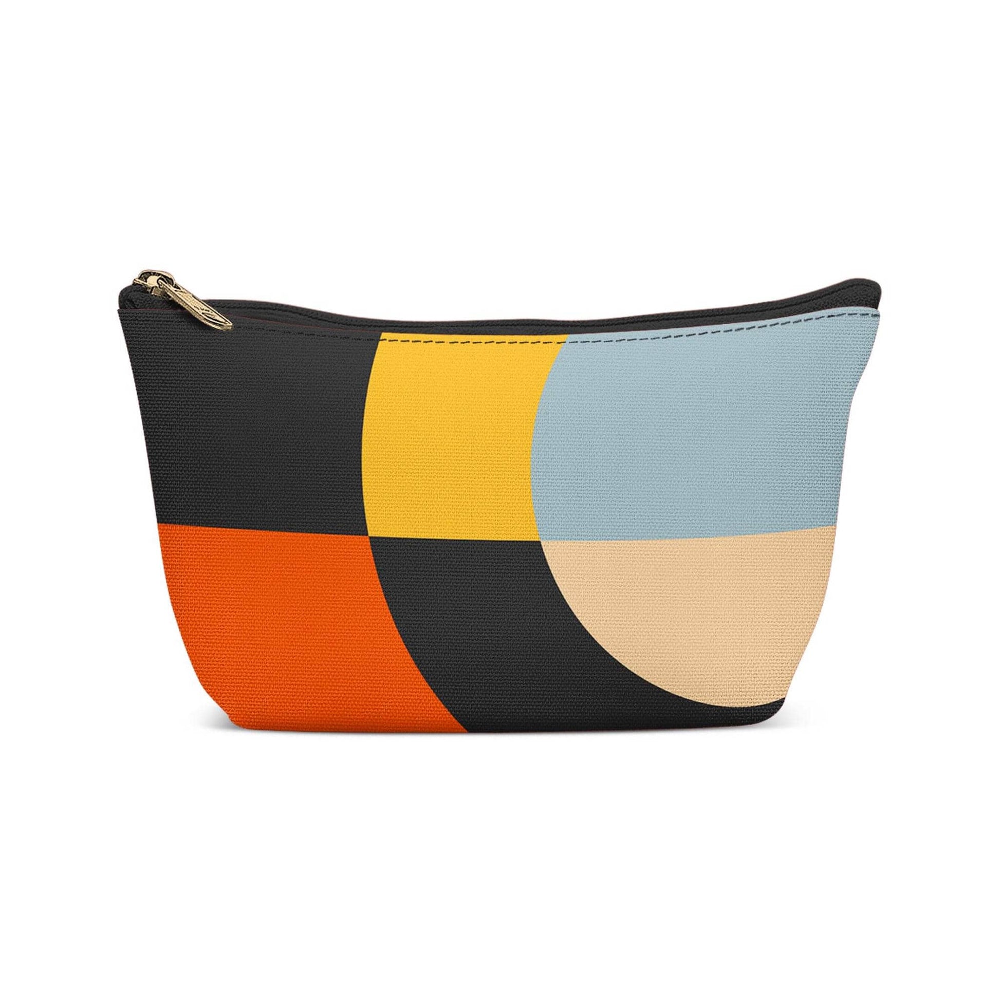 Retro Geometric Art Makeup Bag - HypeSheriff