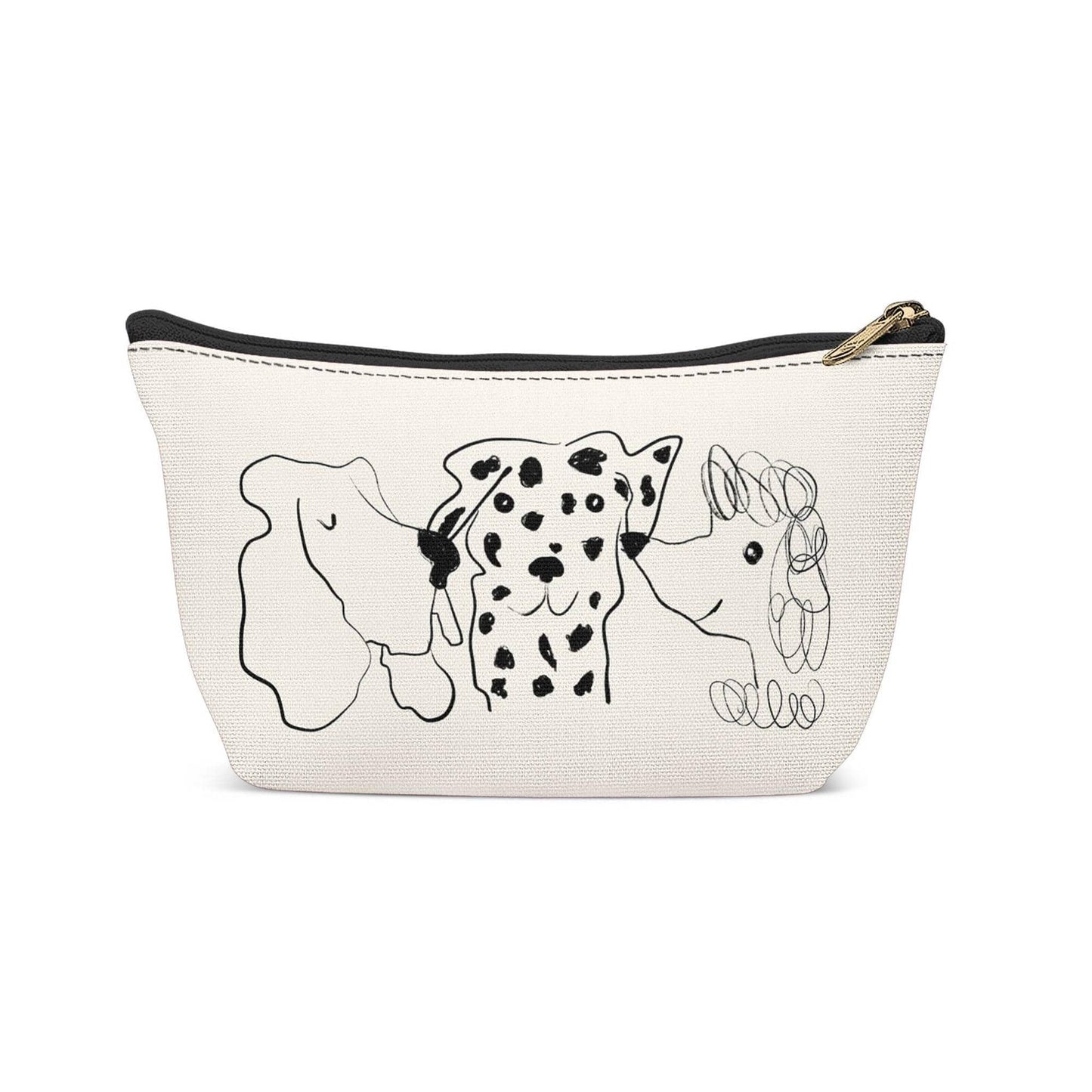 Cute Dogs Dog Lover Makeup Bag - HypeSheriff