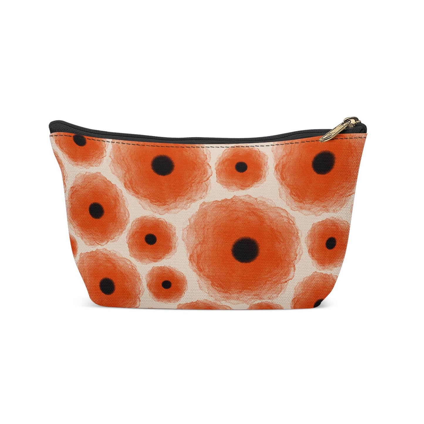 Painting Poppies Pattern Makeup Bag - HypeSheriff