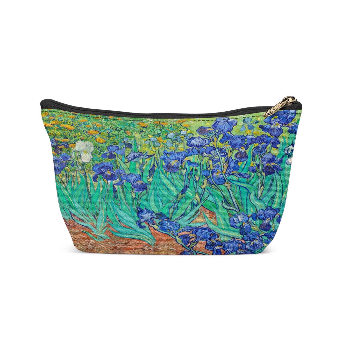Irises Vincent Van Gogh Makeup Bag - HypeSheriff