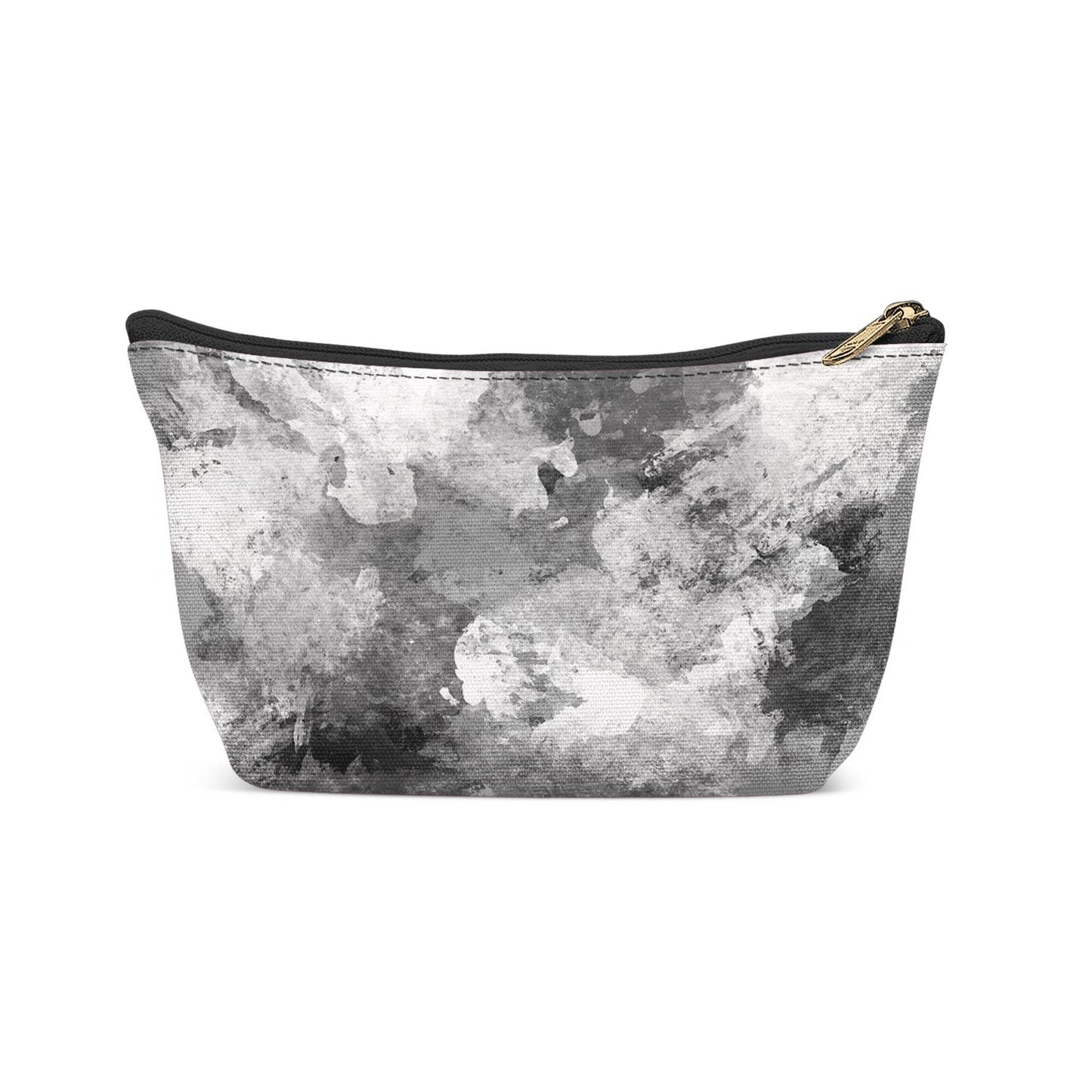 Hand Painted Black&White Makeup Bag - HypeSheriff