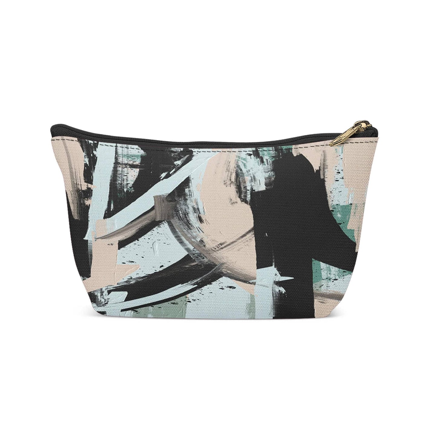 Abstract Painted Art Makeup Bag - HypeSheriff