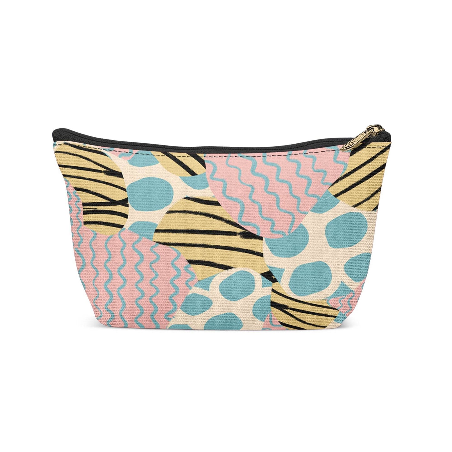 Contemporary Modern Art Makeup Bag - HypeSheriff
