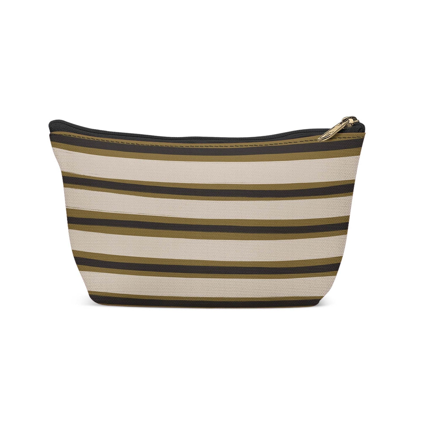 Green Makeup Bag with Rustic Line Art - HypeSheriff