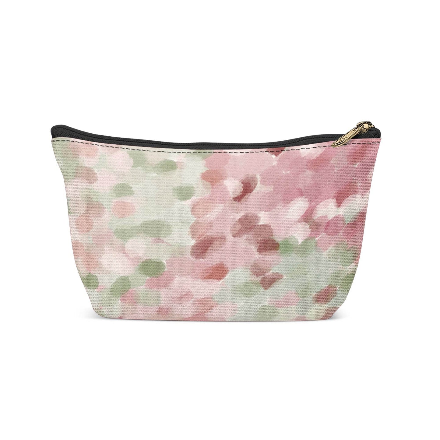 Pink Mint Pastel Painted Makeup Bag - HypeSheriff