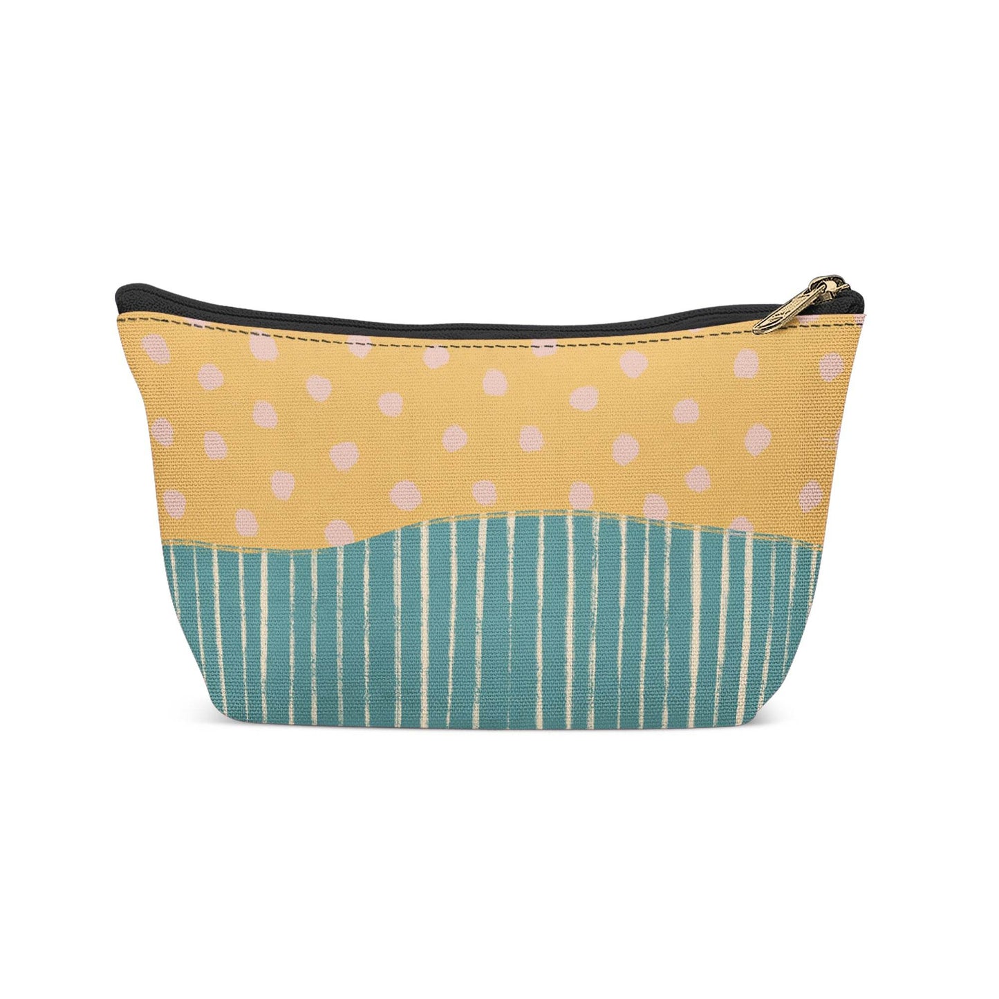 Retro Handdrawn Pattern Makeup Bag - HypeSheriff