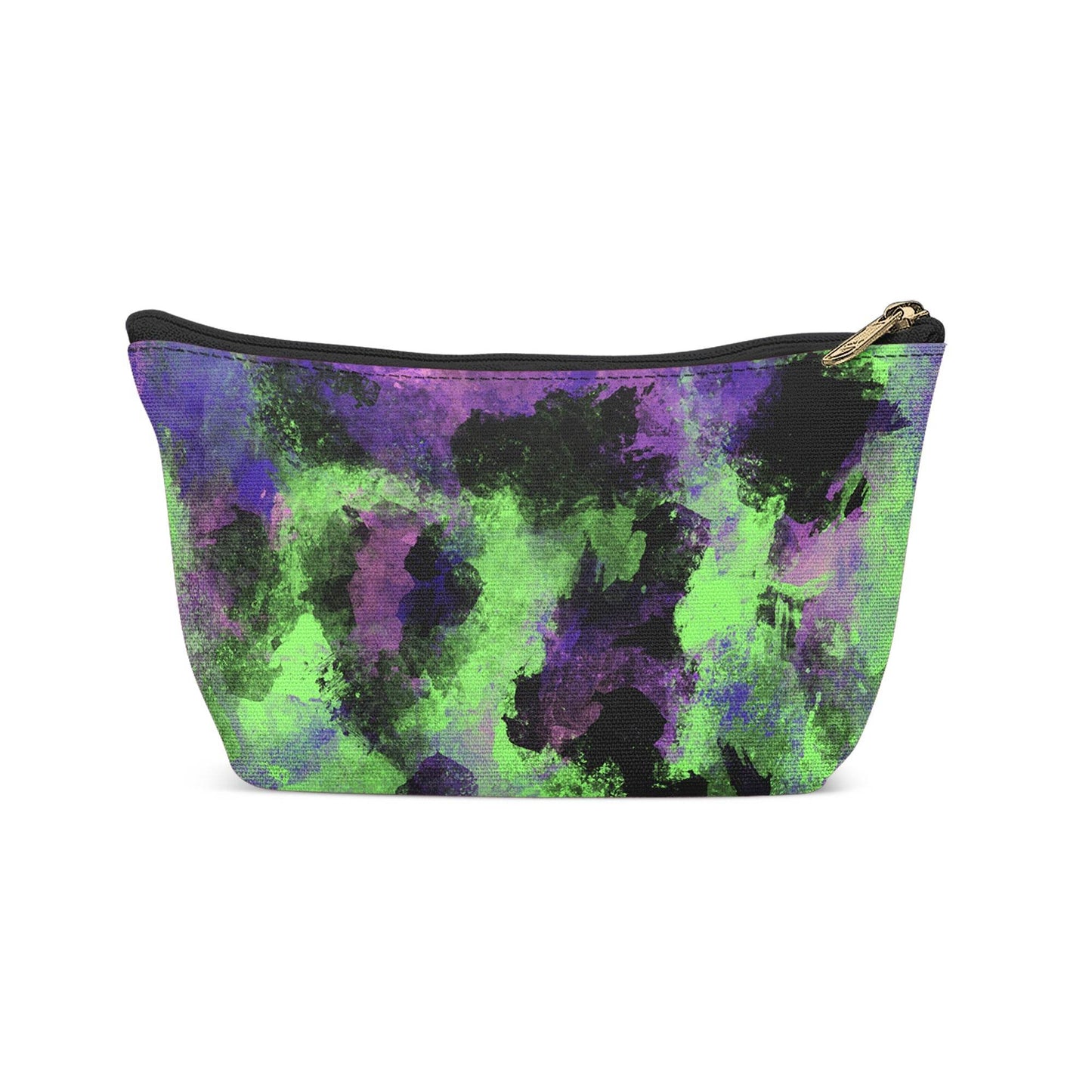 Cyberpunk Painted Abstract Makeup Bag - HypeSheriff