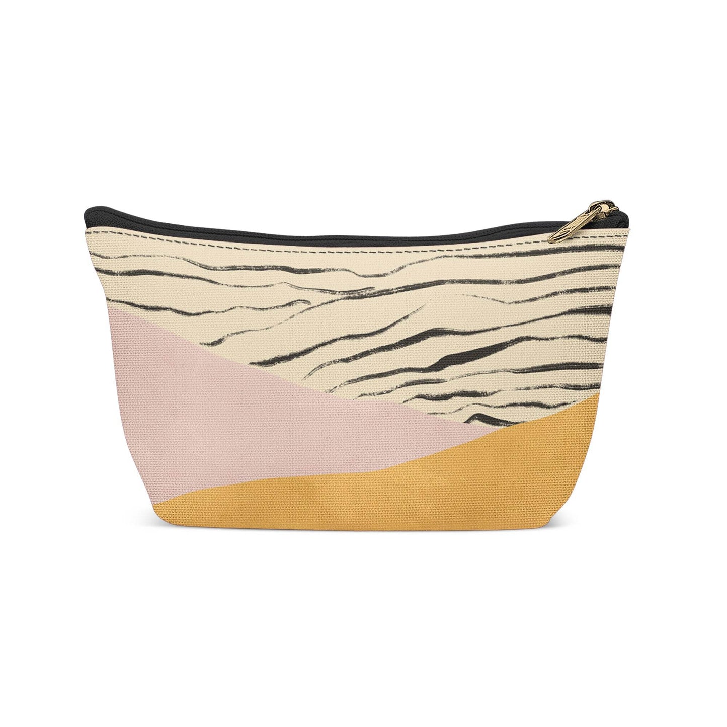 Painted Abstract Nature Makeup Bag - HypeSheriff