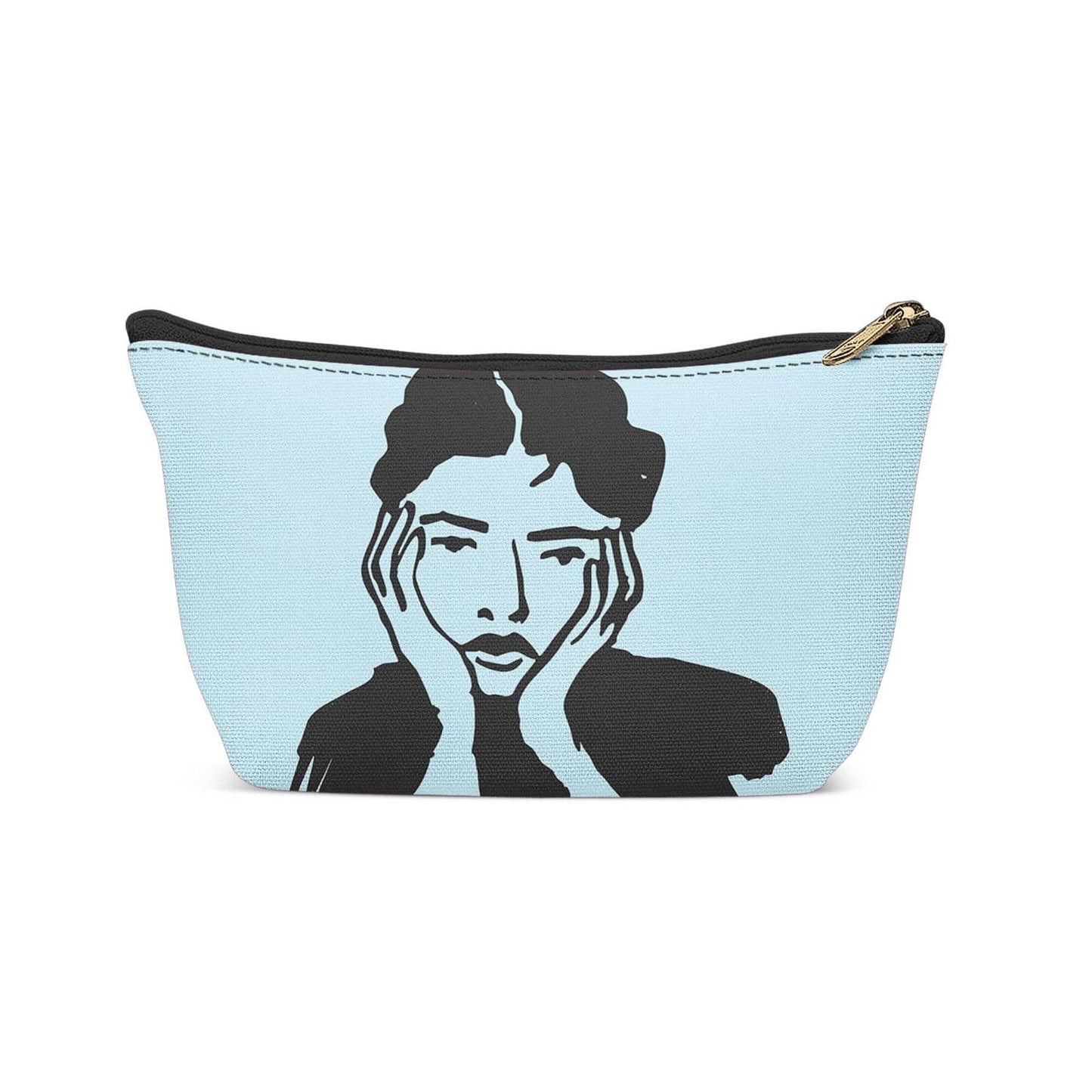 Blue Mood Woman Makeup Bag - HypeSheriff