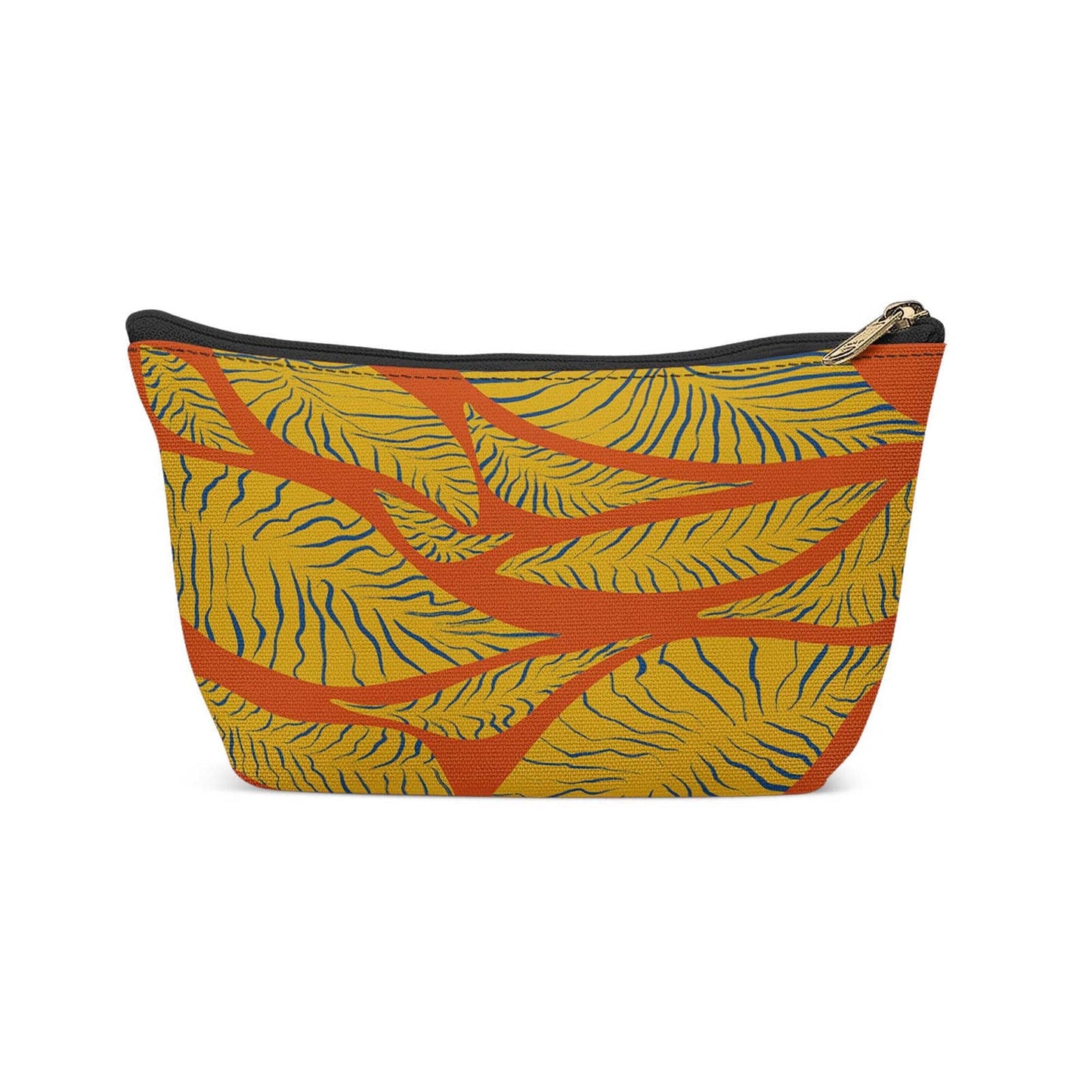 Abstract Nature Pattern Makeup Bag - HypeSheriff