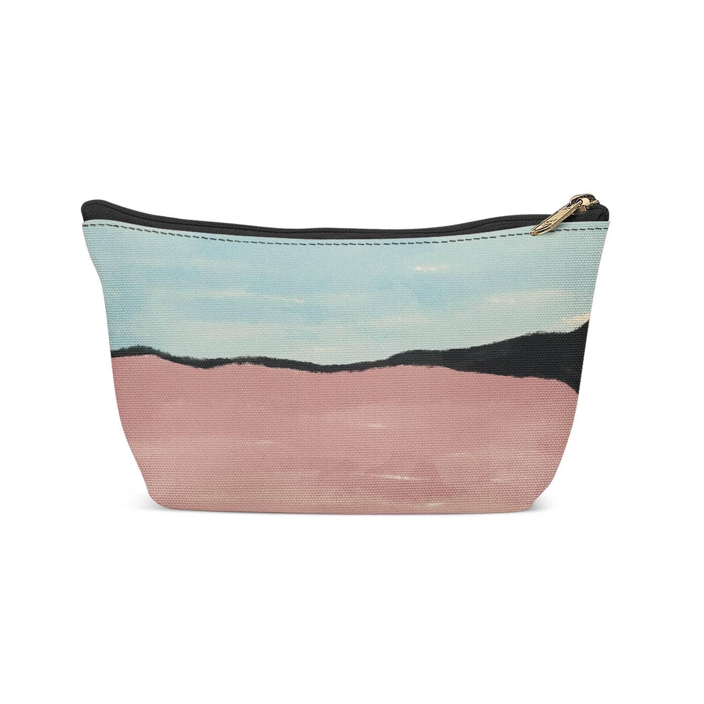 Painted Abstract Shore Makeup Bag - HypeSheriff