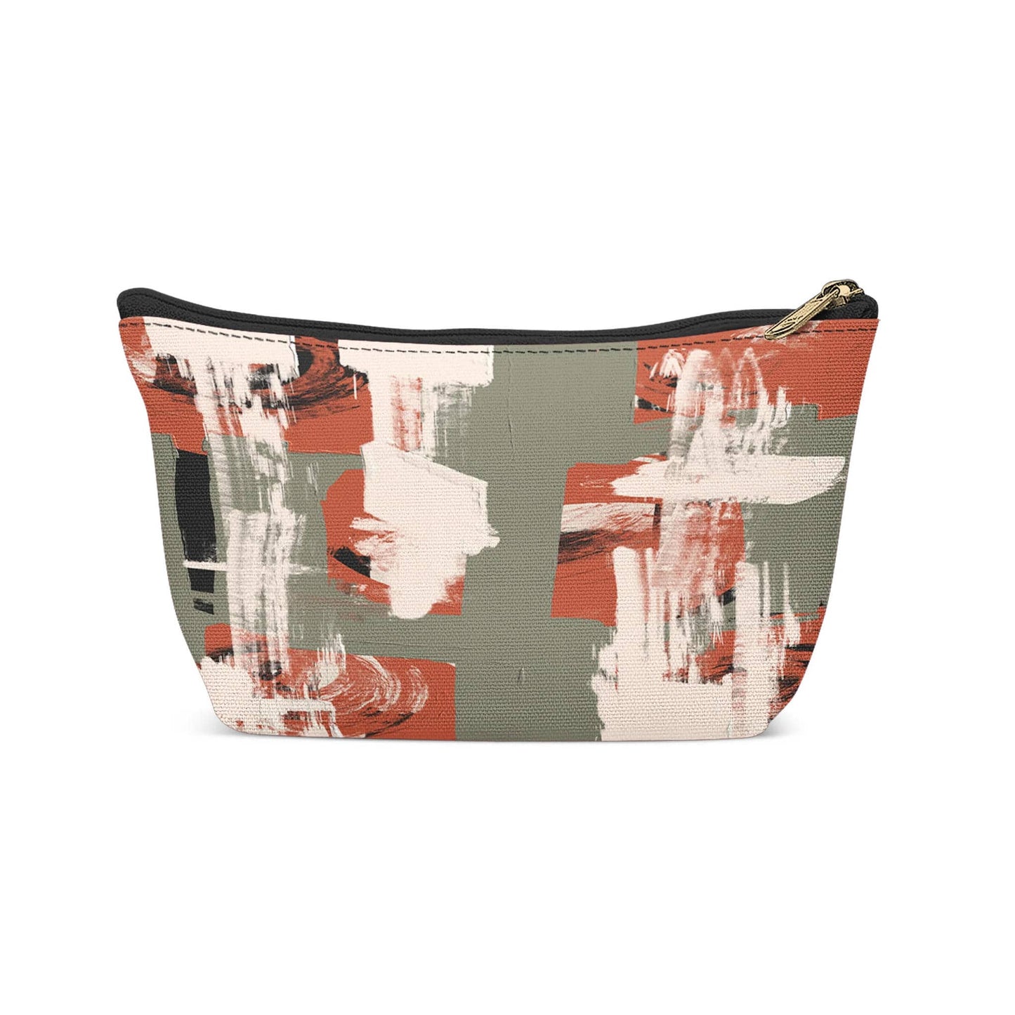 Painted Contemporary Art Makeup Bag - HypeSheriff