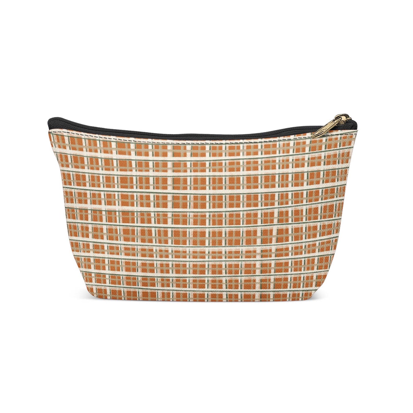 Vintage Checkered Makeup Bag - HypeSheriff