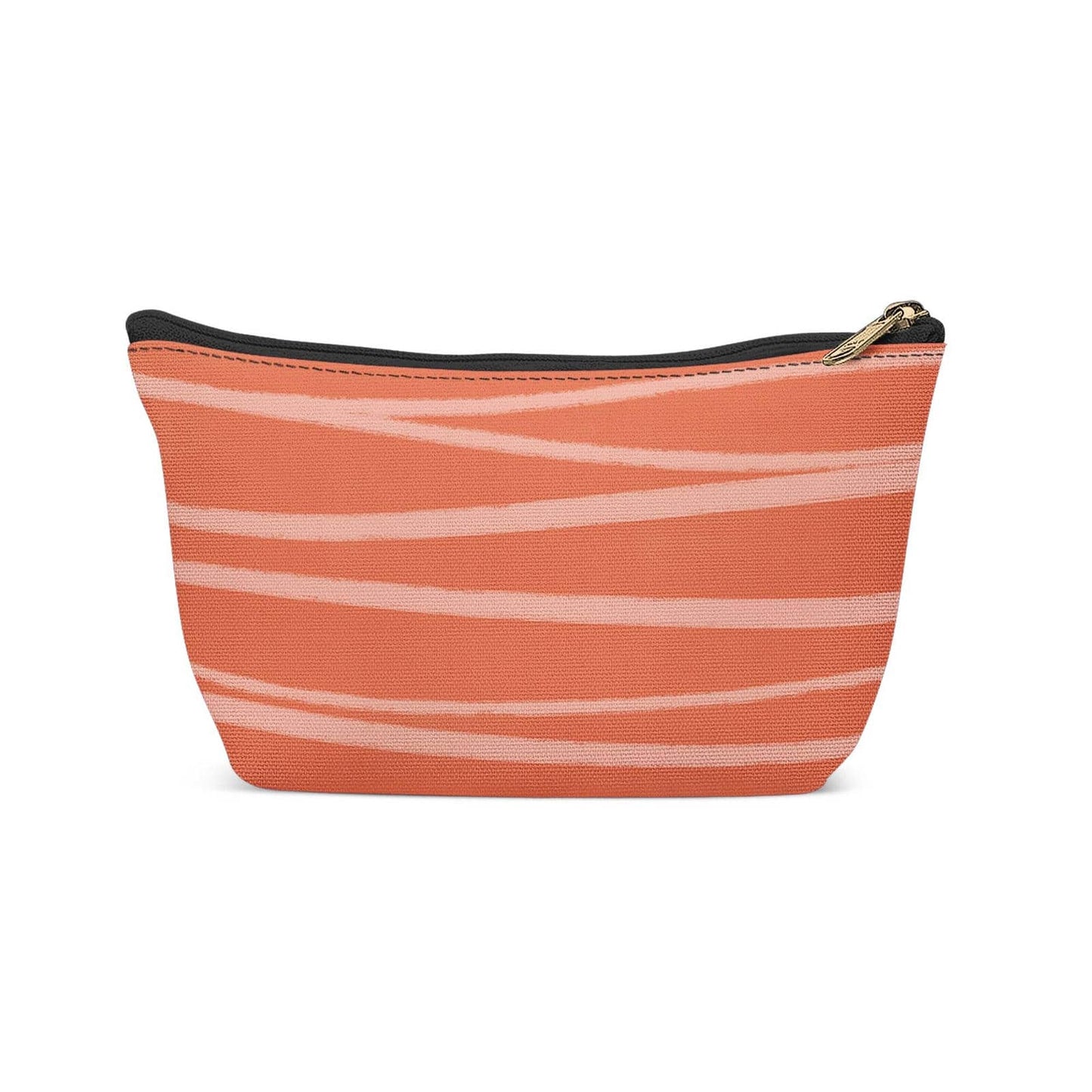 Red&Pink Minimalist Art Makeup Bag - HypeSheriff