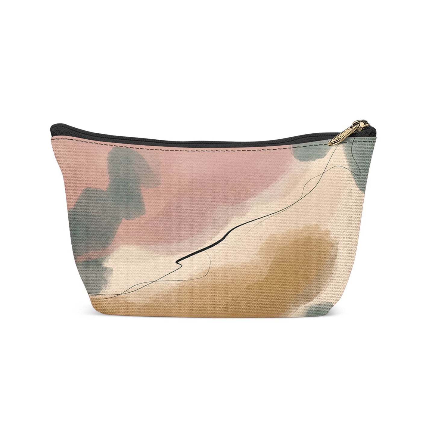 Pastel Modern Art Makeup Bag - HypeSheriff
