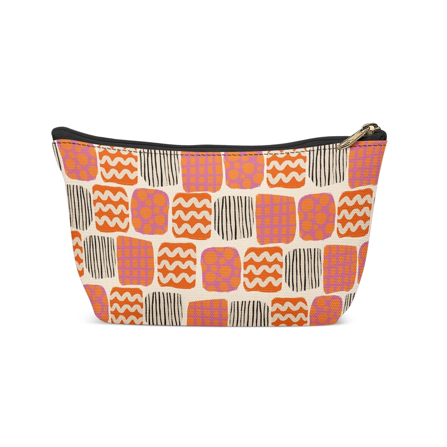 Modern Pattern Makeup Bag - HypeSheriff