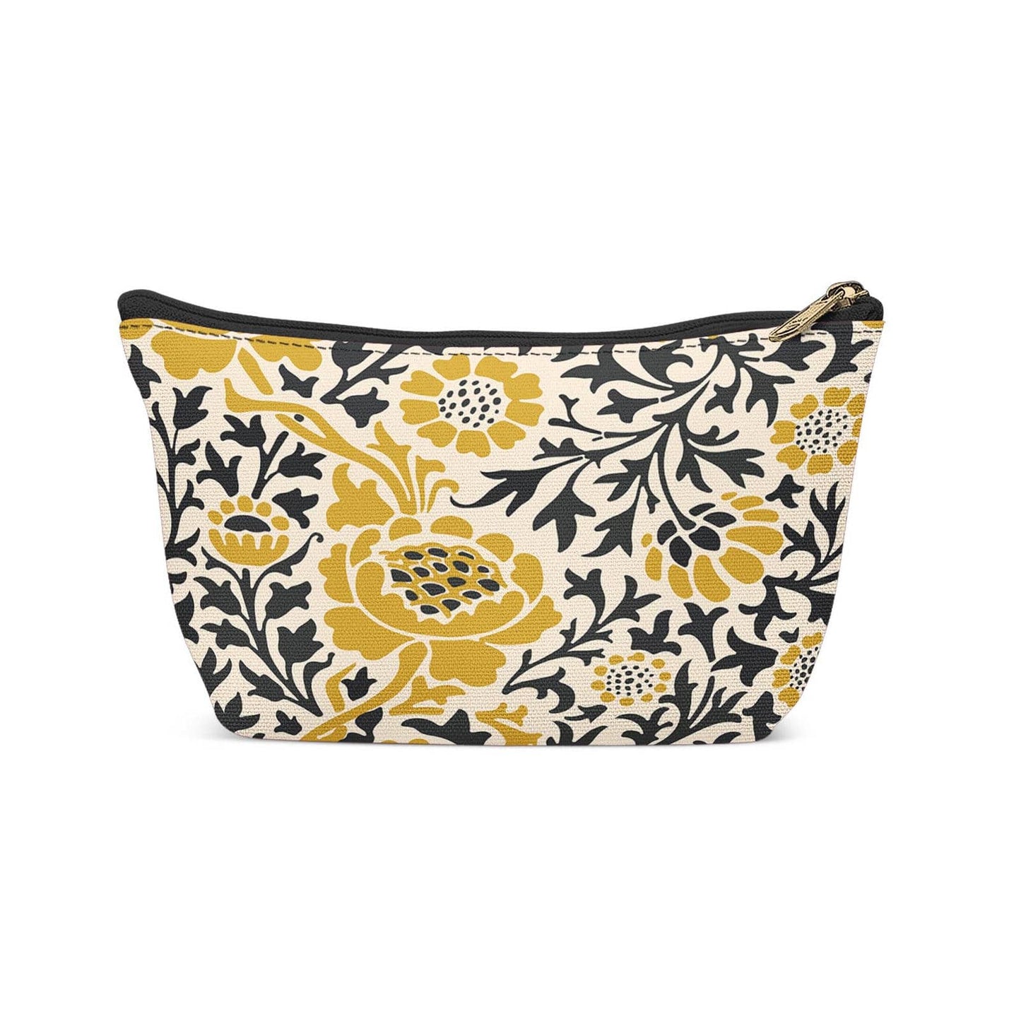 Art Nouveau Floral Art Makeup Bag - HypeSheriff