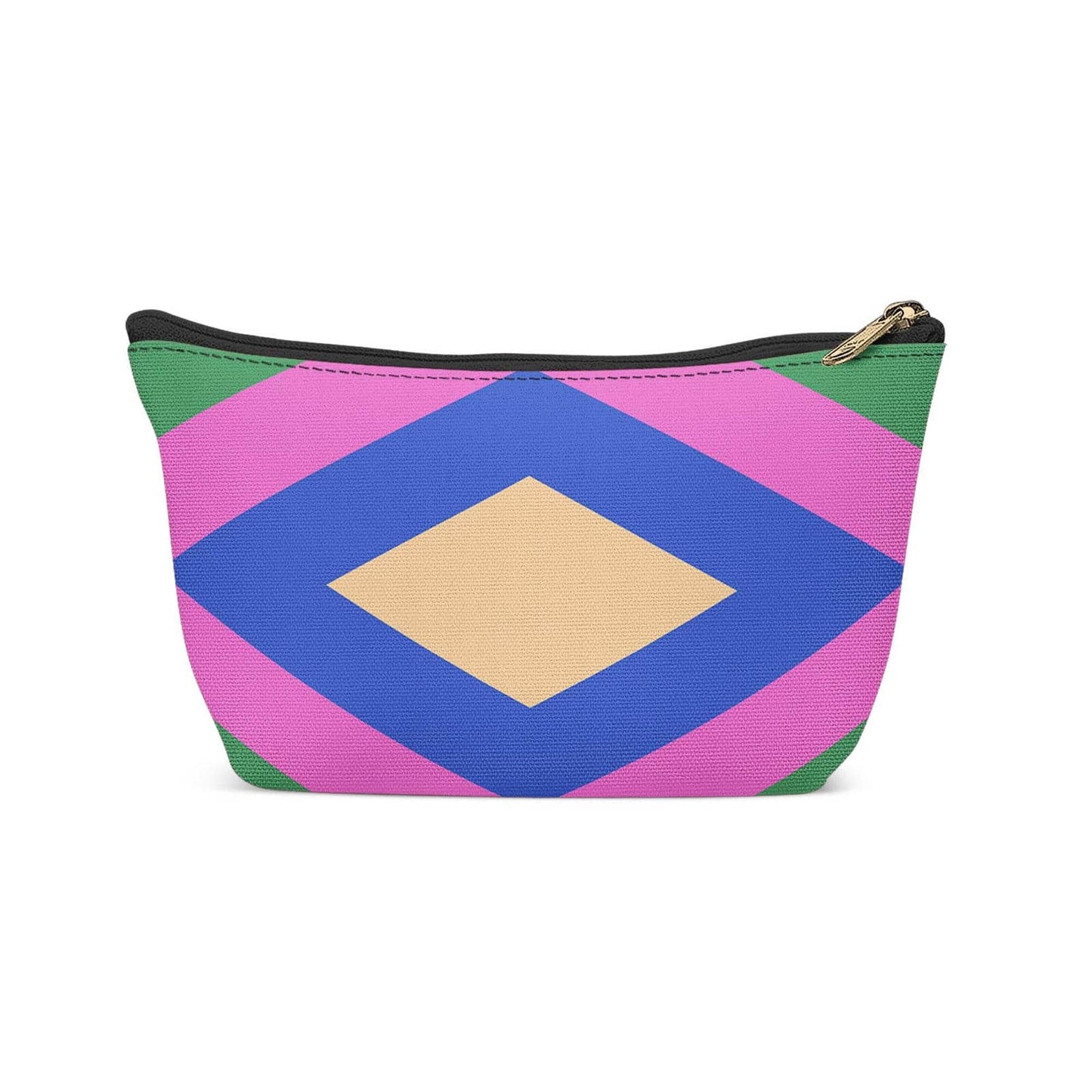 Retro Geometric Art No.2 Makeup Bag - HypeSheriff
