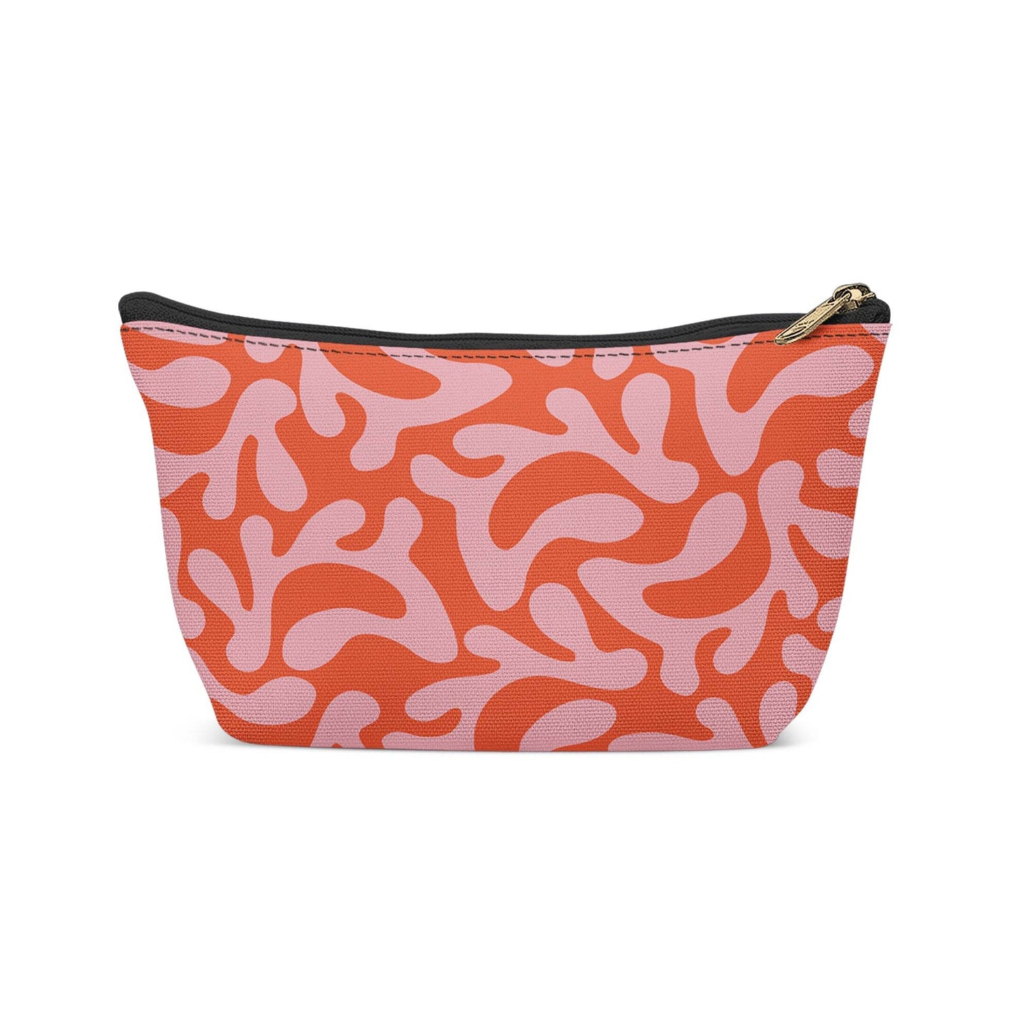 Red Pattern Makeup Bag - HypeSheriff