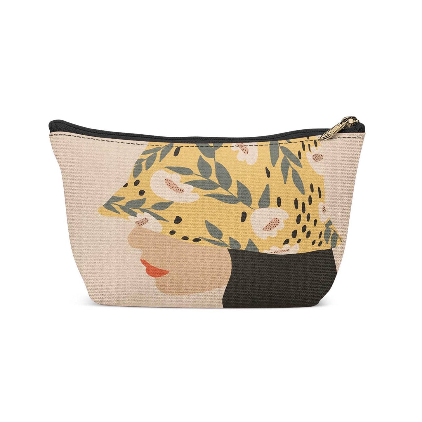 Young Woman Fashion Makeup Bag - HypeSheriff