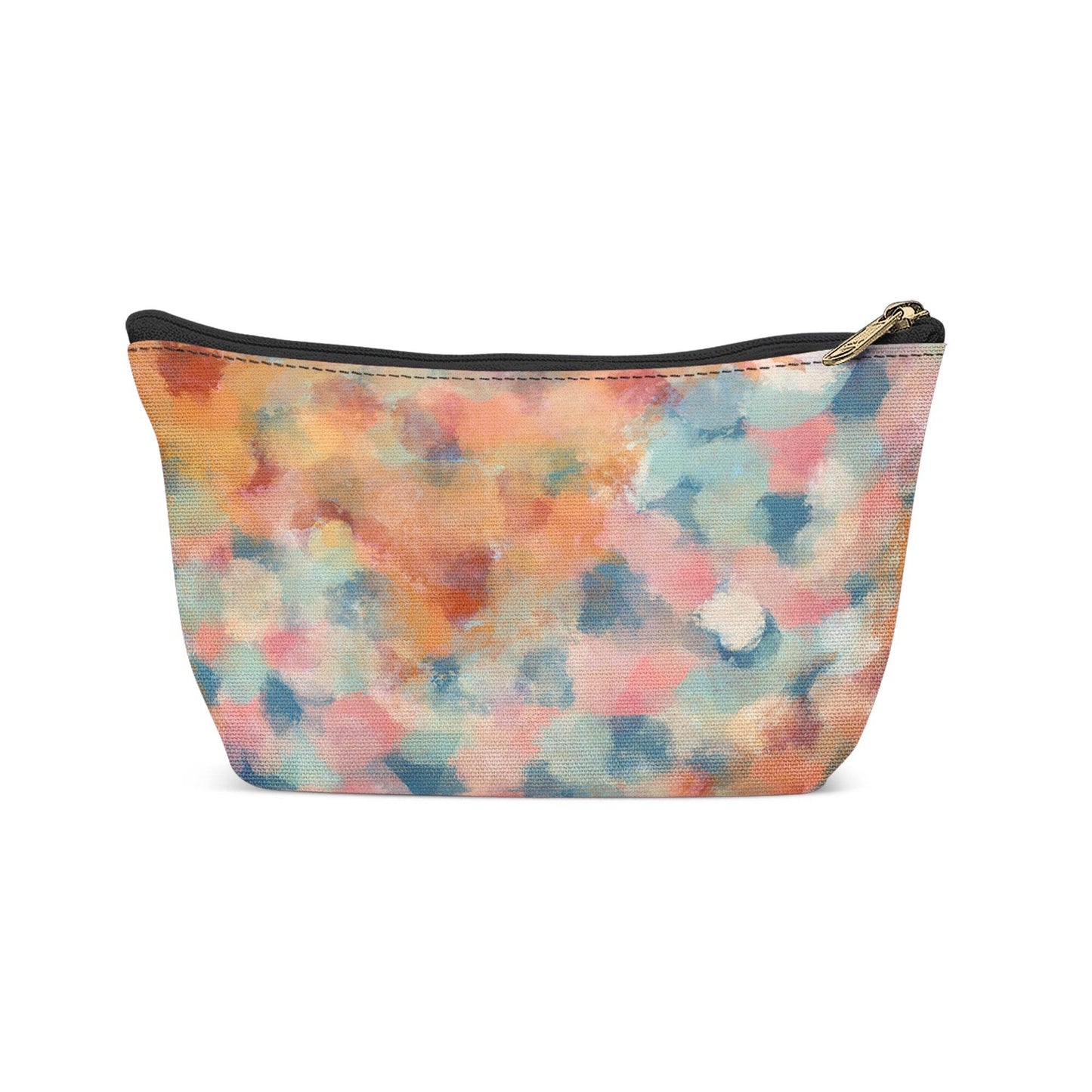 Abstract Garden Painted Makeup Bag - HypeSheriff