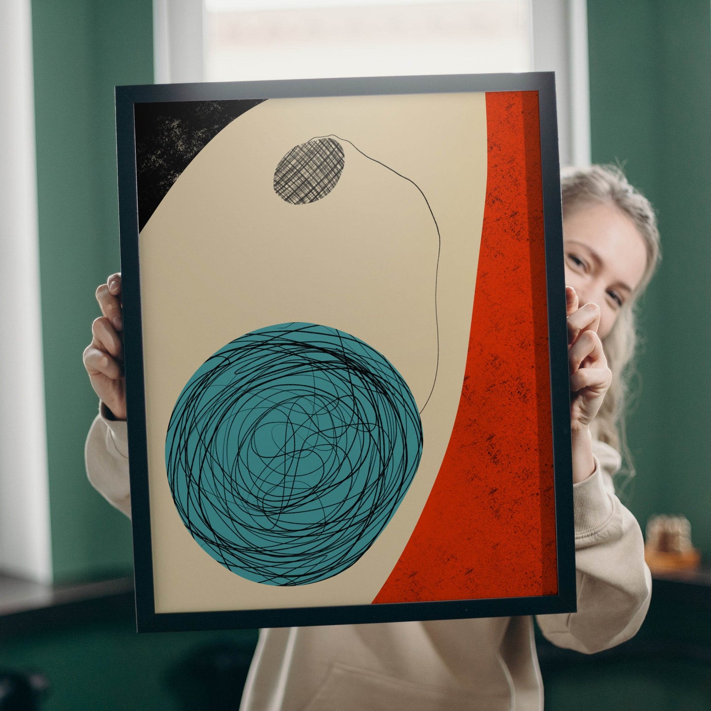 Abstract Drawing Print - HypeSheriff