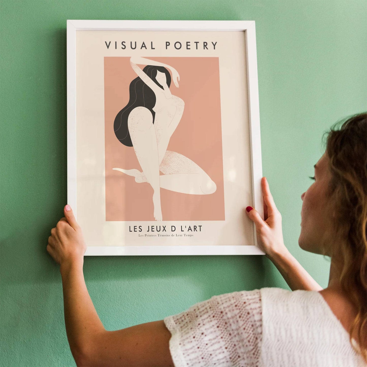 Visual Poetry Woman Poster - HypeSheriff