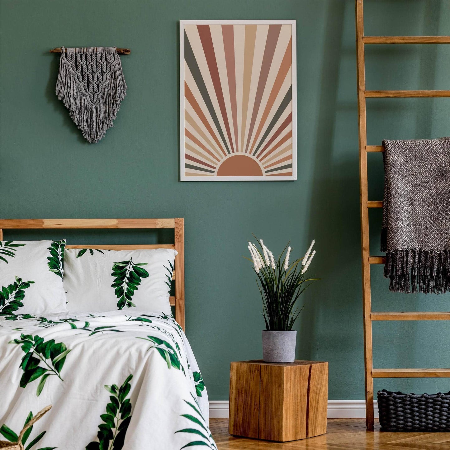 Boho Sun Art Print - HypeSheriff