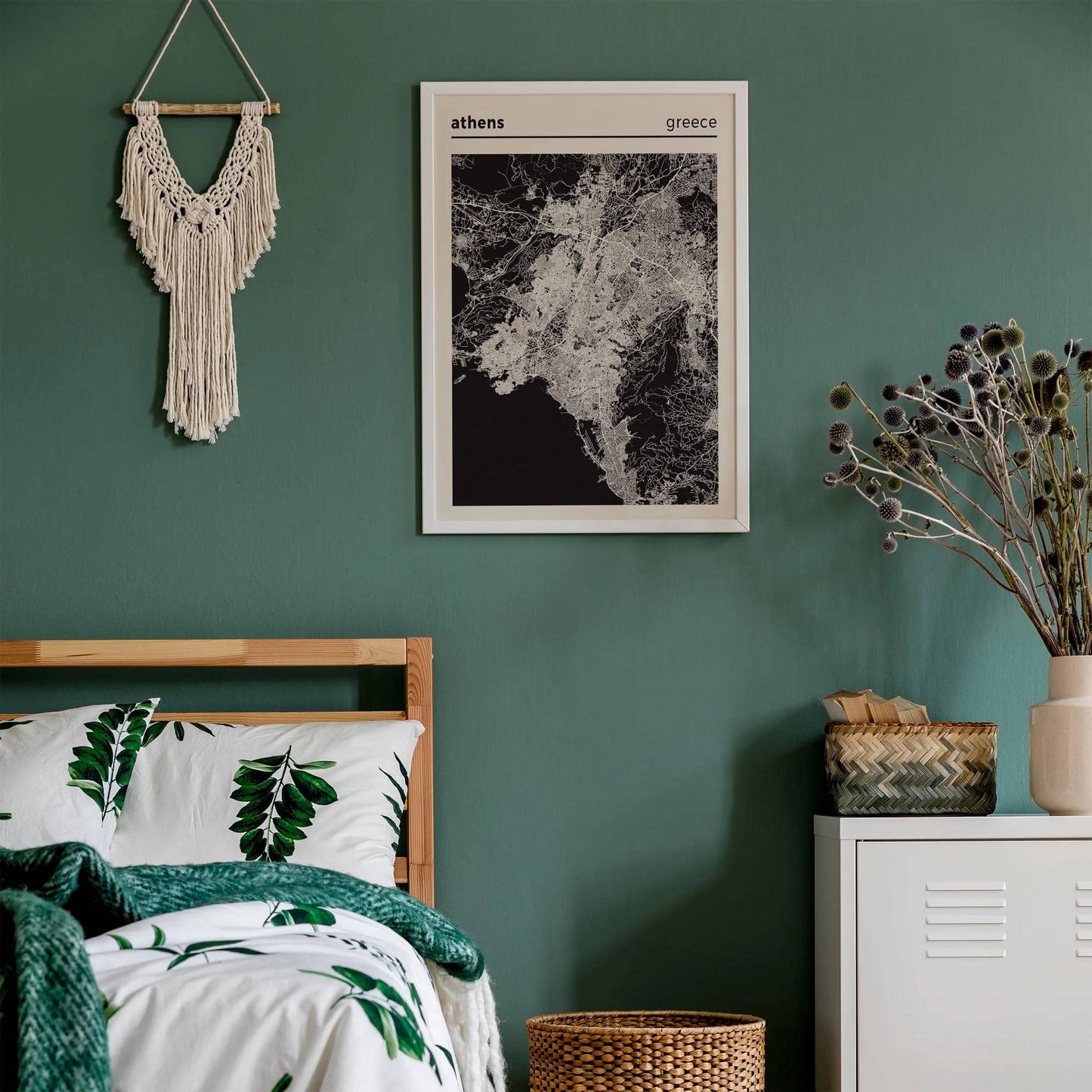 Athens, Greece - Map Poster - HypeSheriff