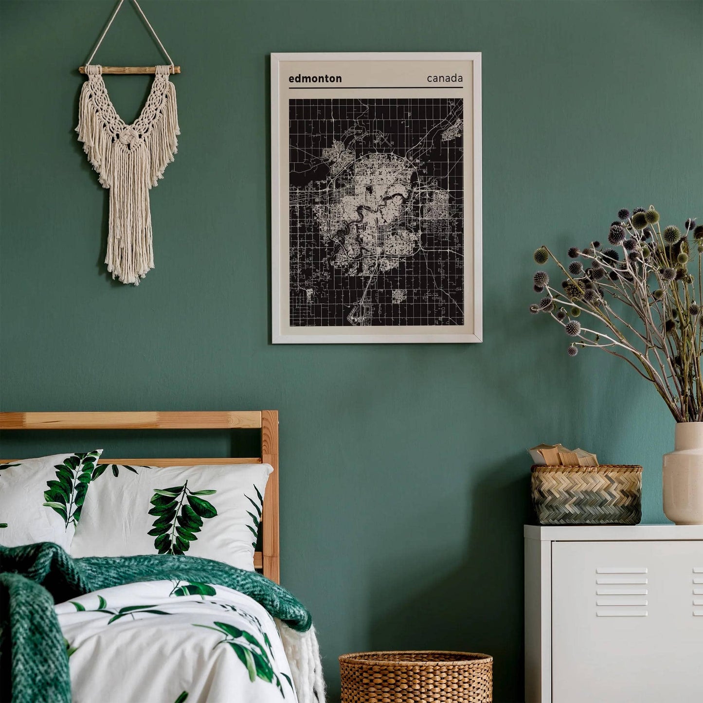 Edmonton, Canada - Map Poster - HypeSheriff