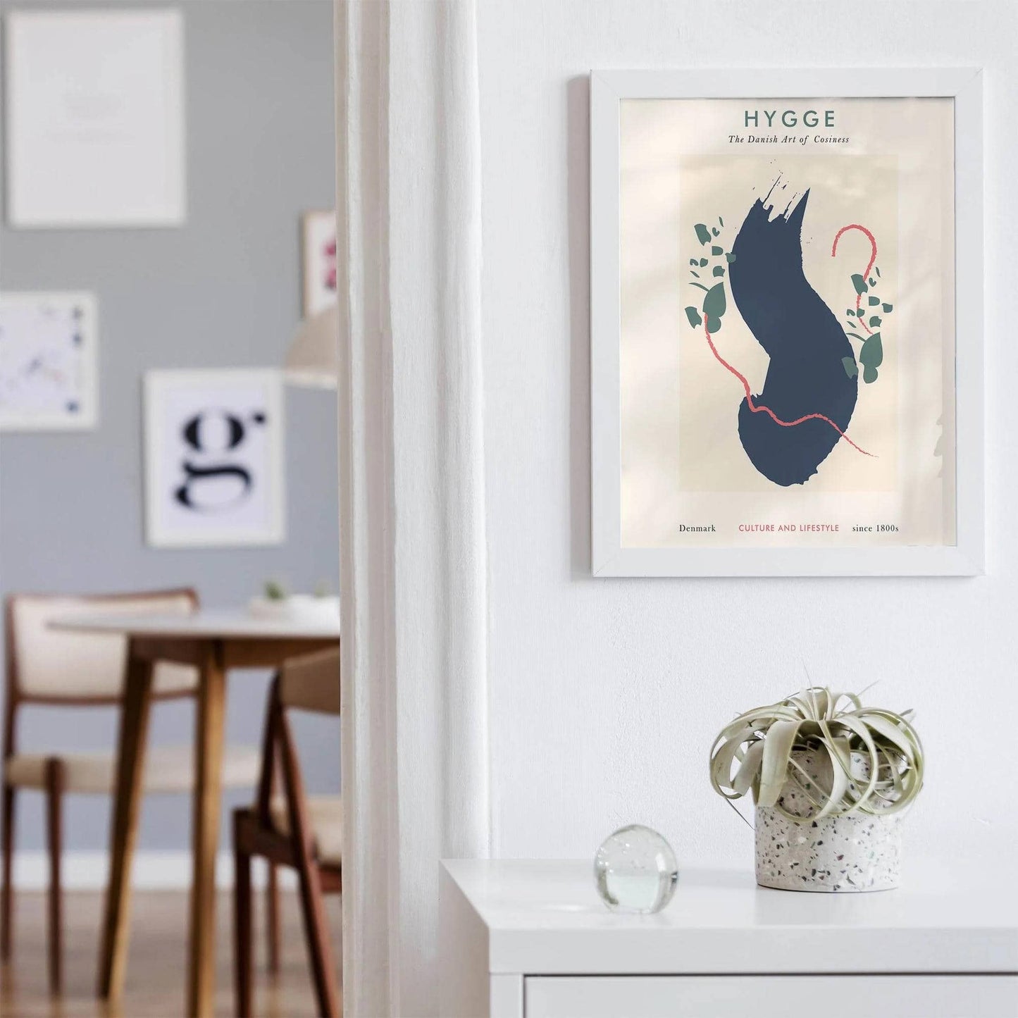 Hygge - Scandinavian Ink Poster - HypeSheriff