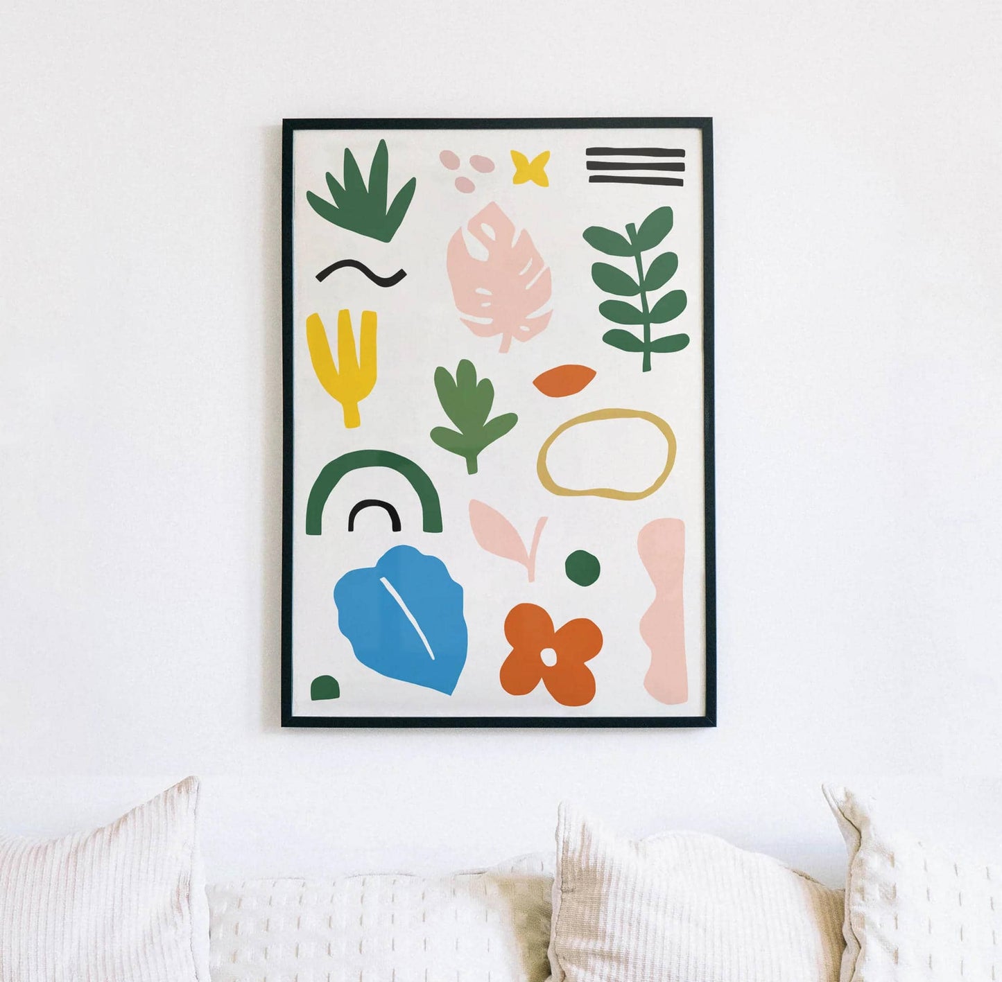 Jungle Cutouts Art Print - HypeSheriff