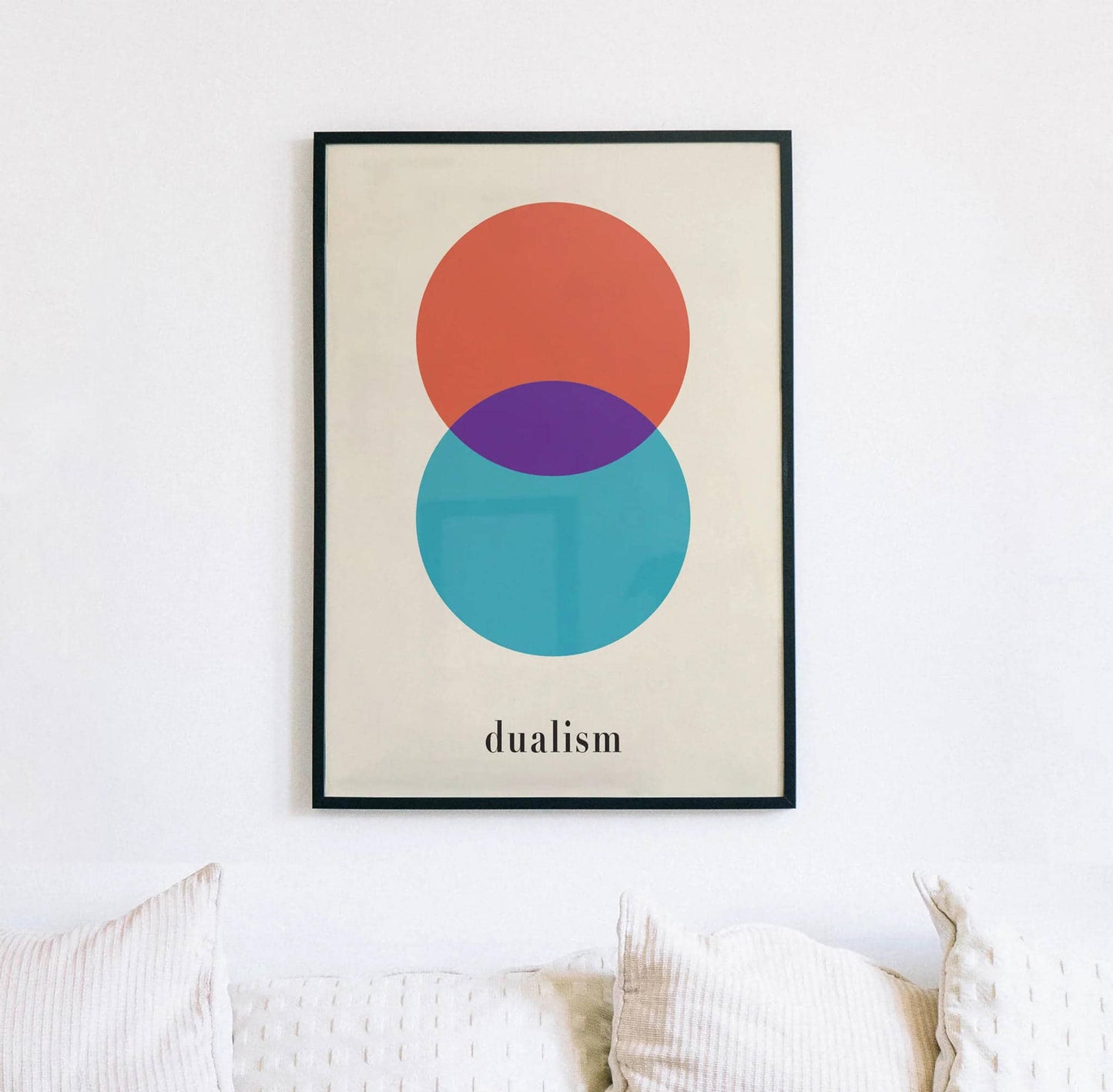 Dualism - minimalist poster - HypeSheriff