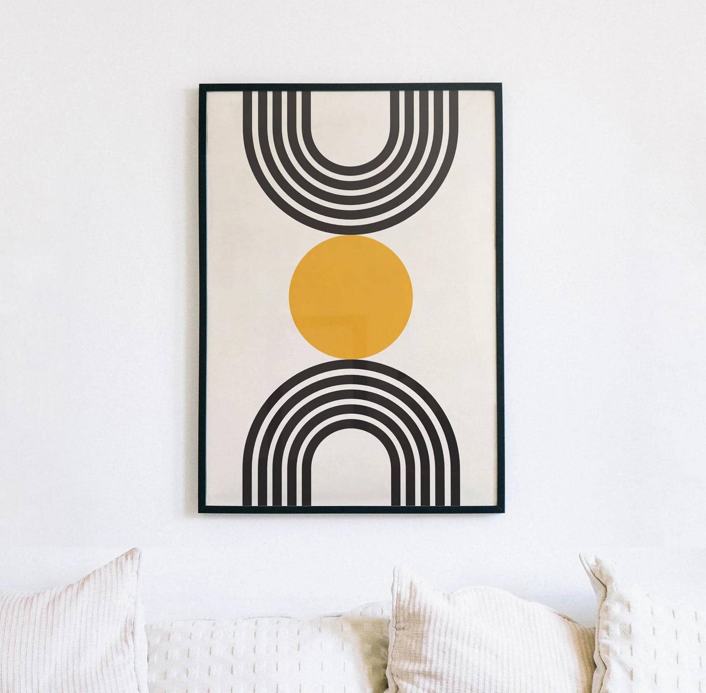 Geometric Arches Art Print - HypeSheriff