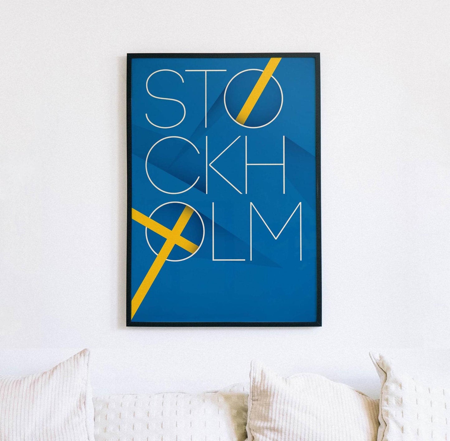 Stockholm Minimalist Poster - HypeSheriff
