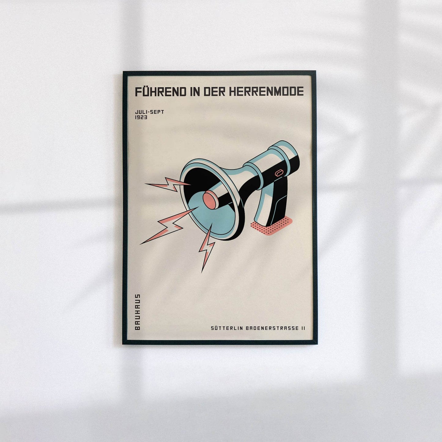 80s Bauhaus Poster - HypeSheriff