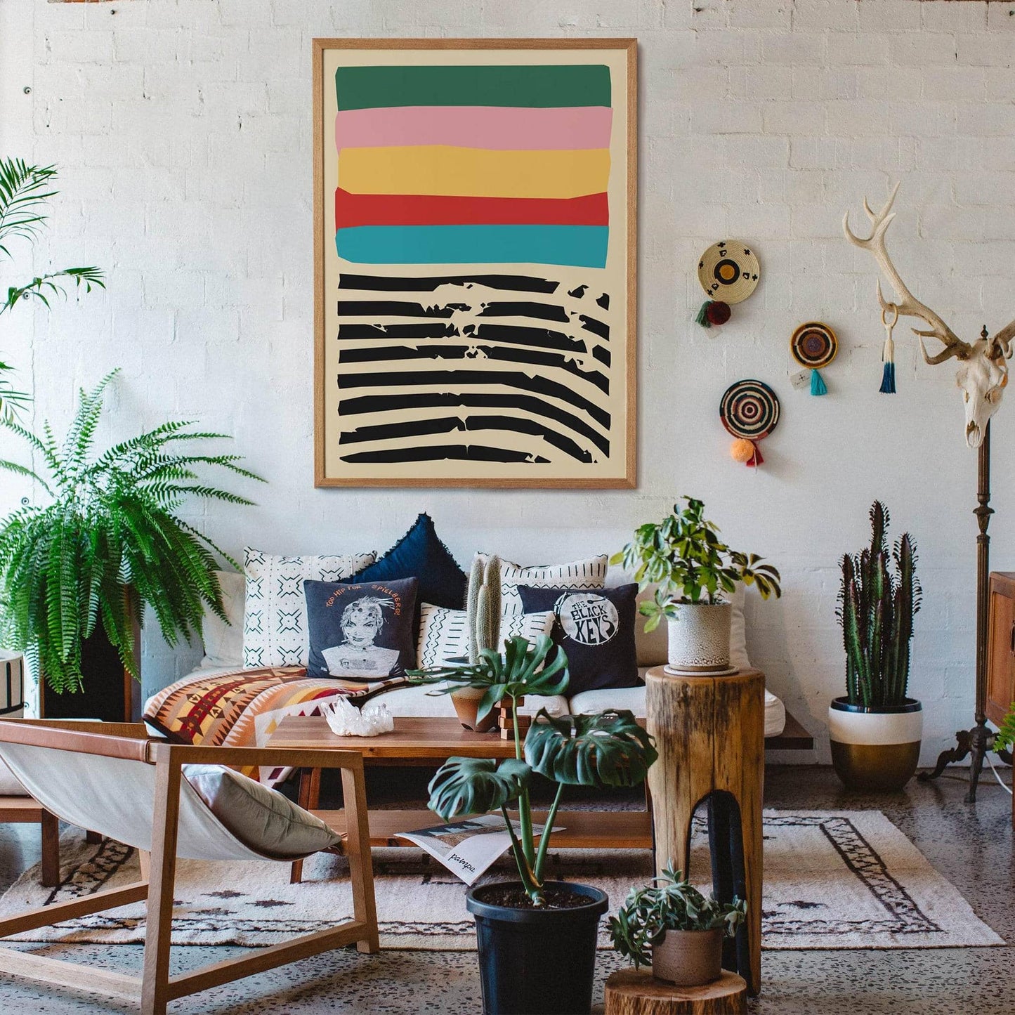 Retro Mid-Century Modern Art Print - HypeSheriff