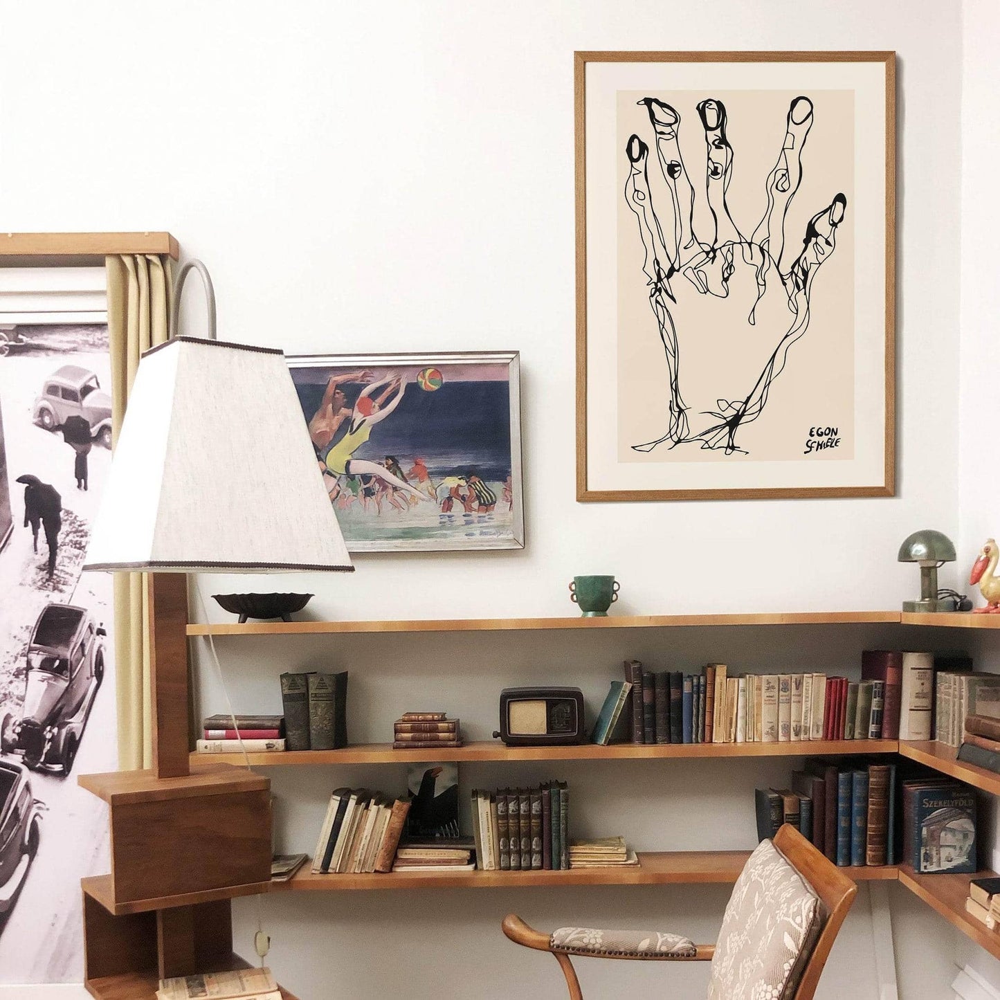 Schiele Hand Poster - HypeSheriff