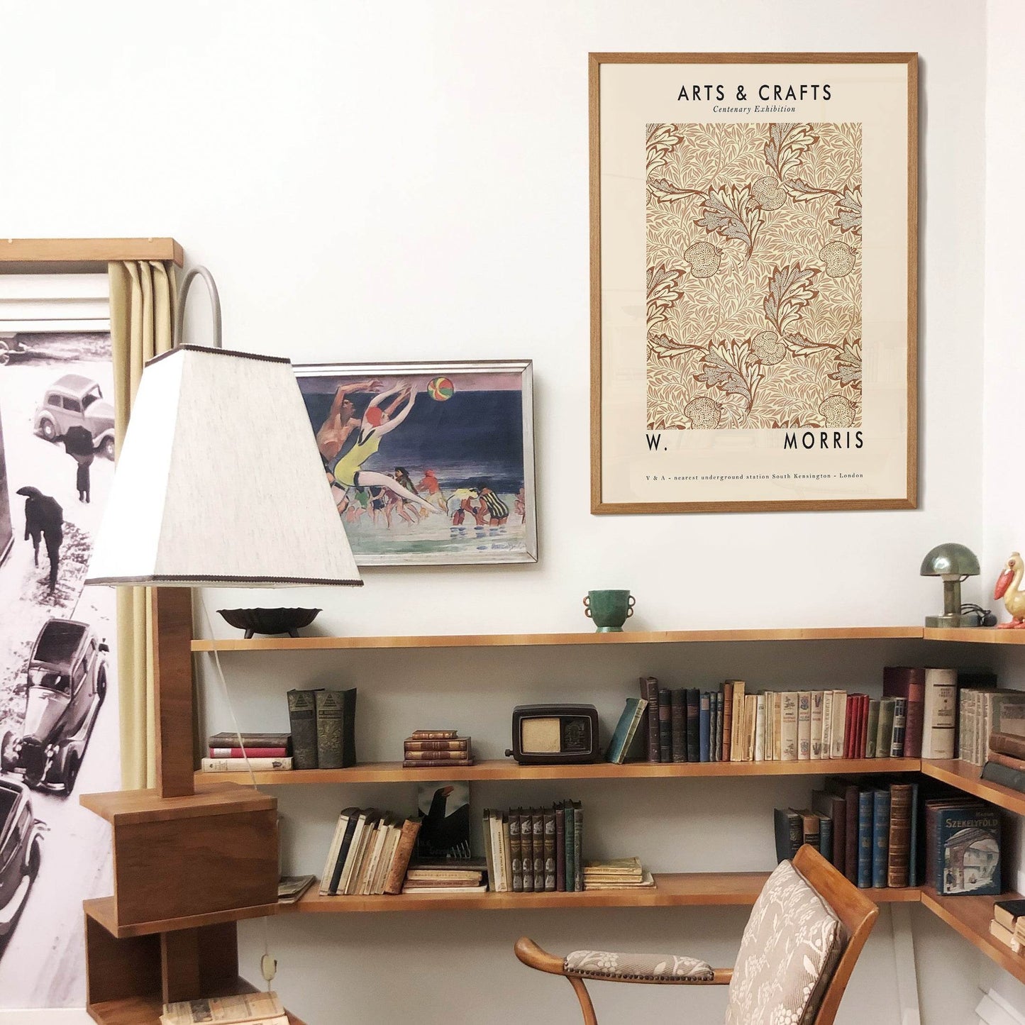 Botanical Morris Poster - HypeSheriff