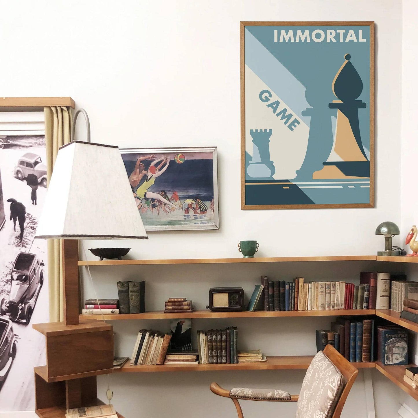 IMMORTAL GAME - chess poster - HypeSheriff