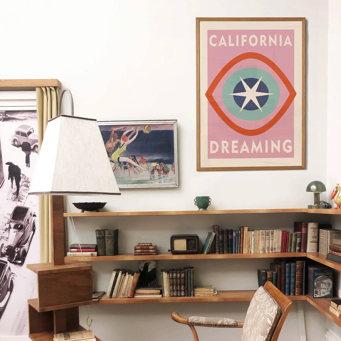 Pink California Dreaming Poster - HypeSheriff