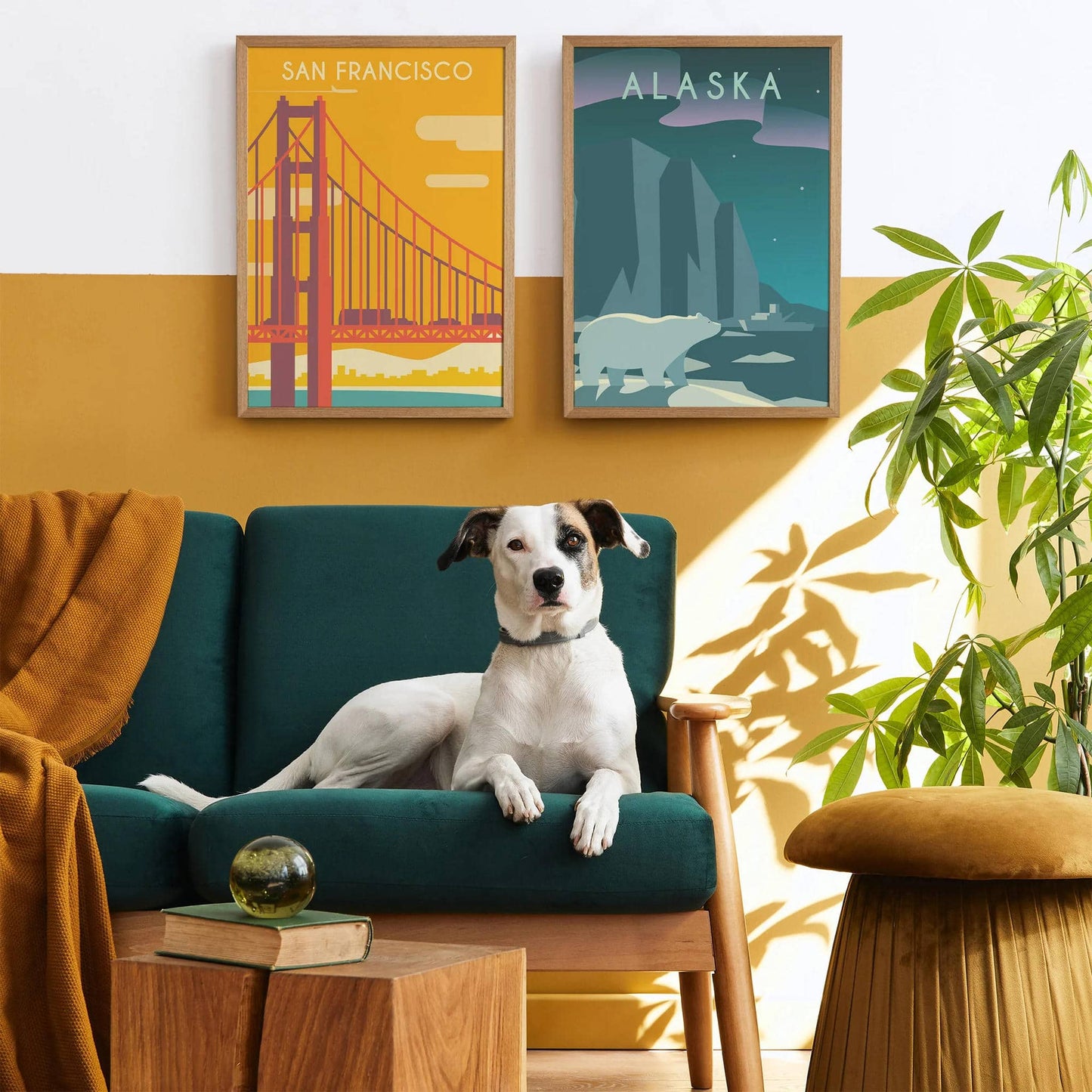 SAN FRANCISCO - minimalist travel poster - HypeSheriff