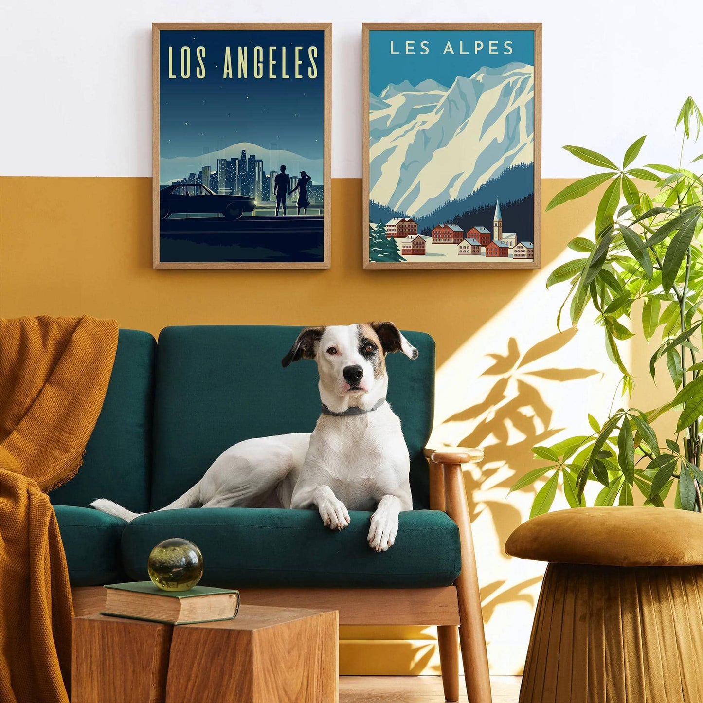 LOS ANGELES - minimalist travel poster - HypeSheriff