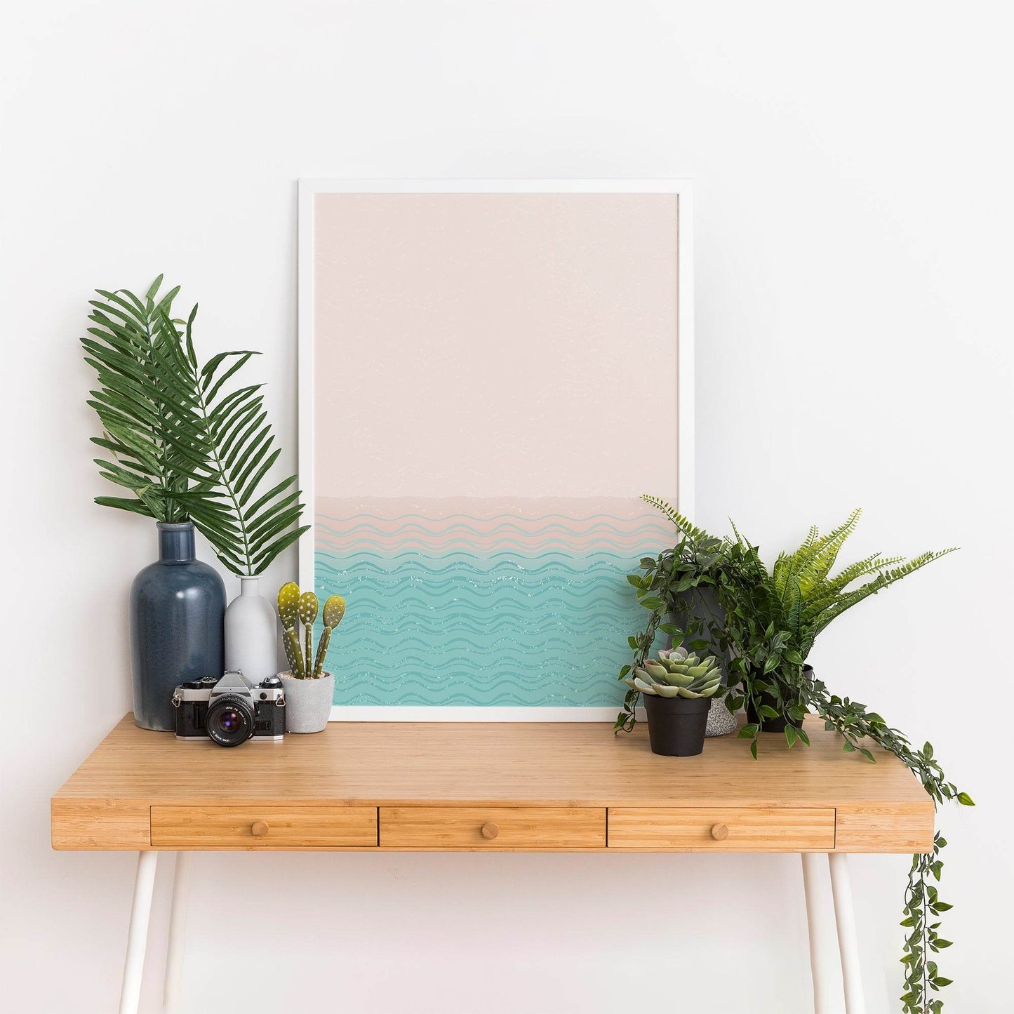 Cute Beach Art Print - HypeSheriff