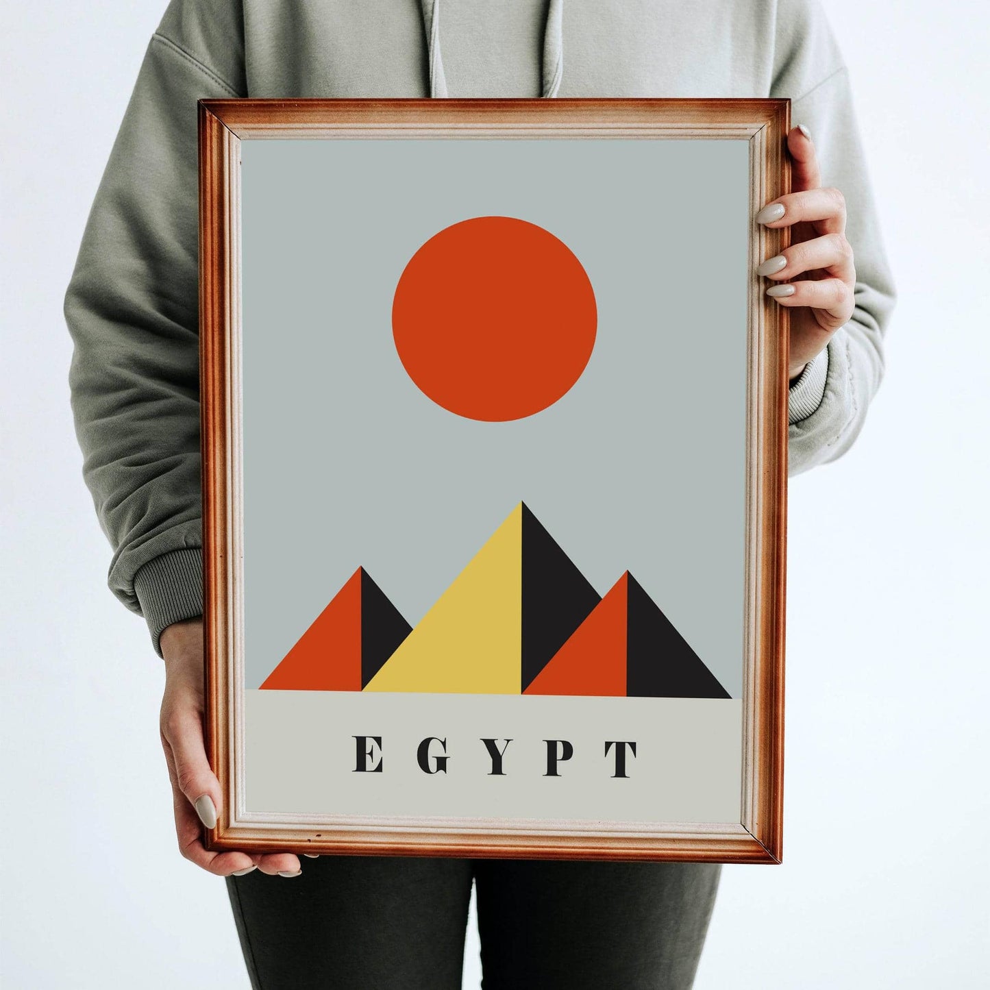 Minimalist Egypt Poster - HypeSheriff