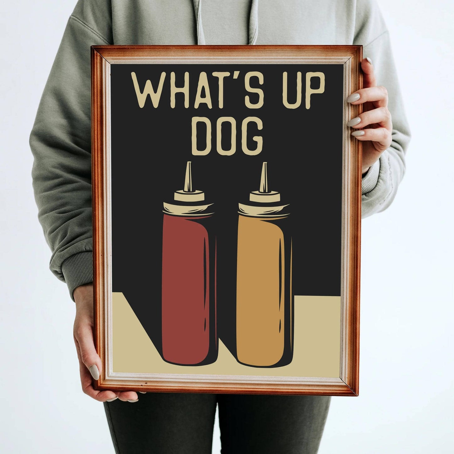 What's Up Dog Print - HypeSheriff