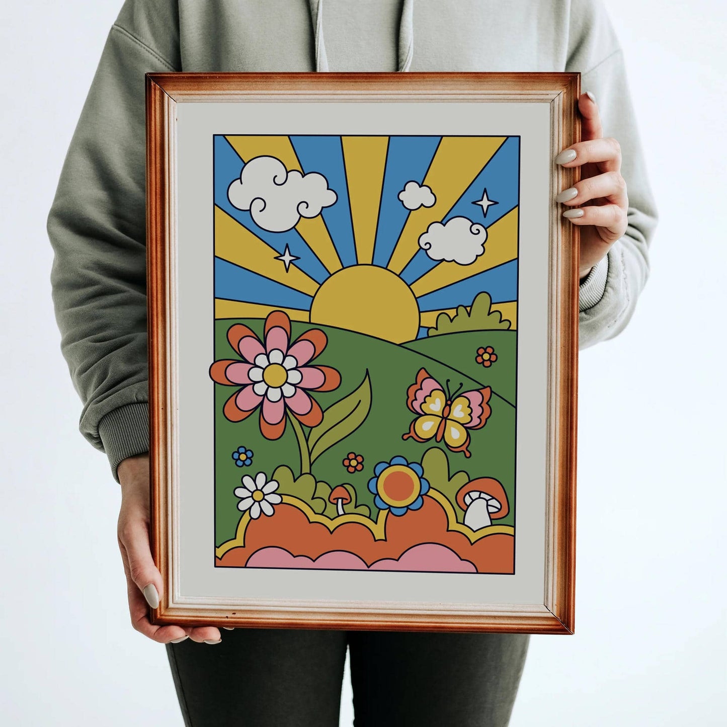 Wonderful 70s Retro Poster - HypeSheriff