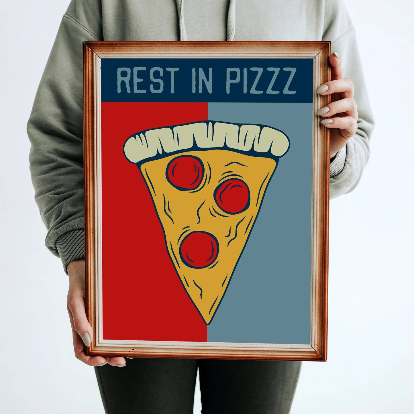 Rest in Pizzz Poster - HypeSheriff