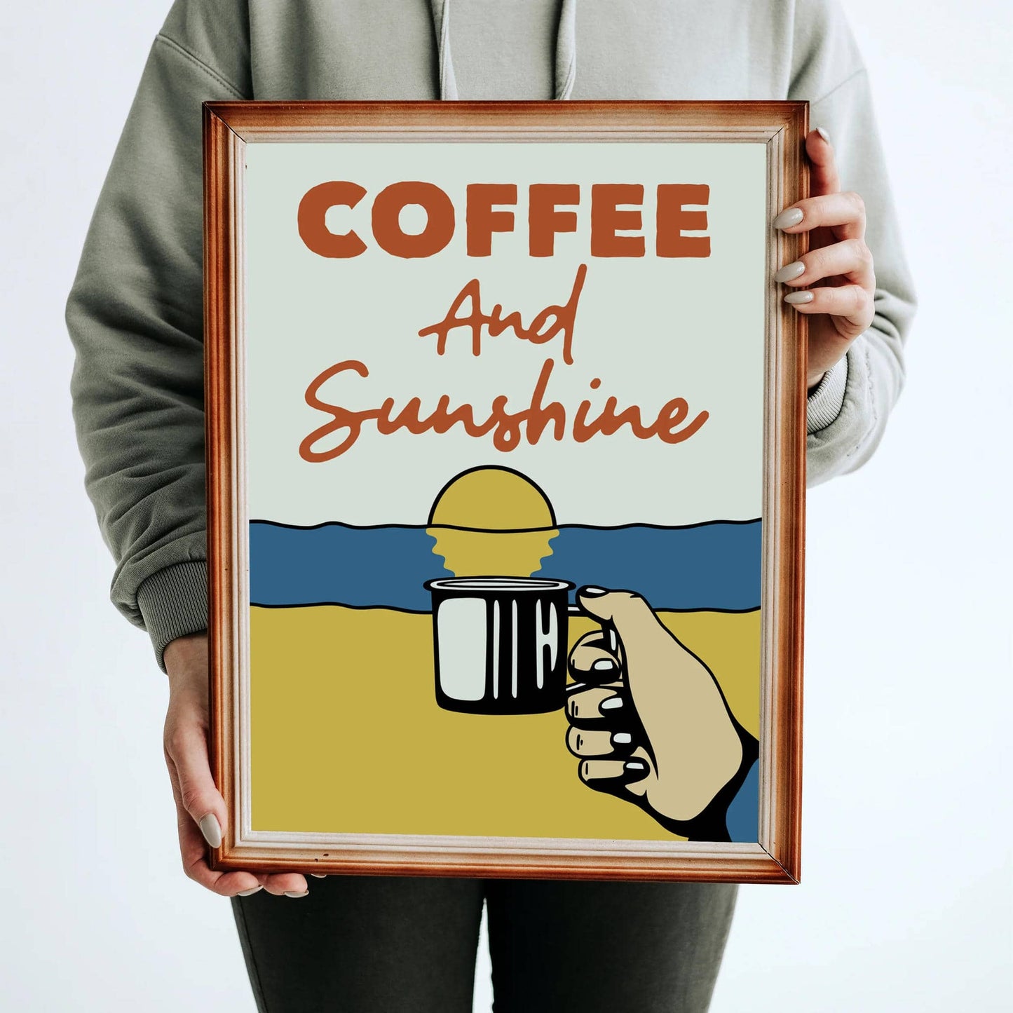 Coffee & Sunshine Poster - HypeSheriff