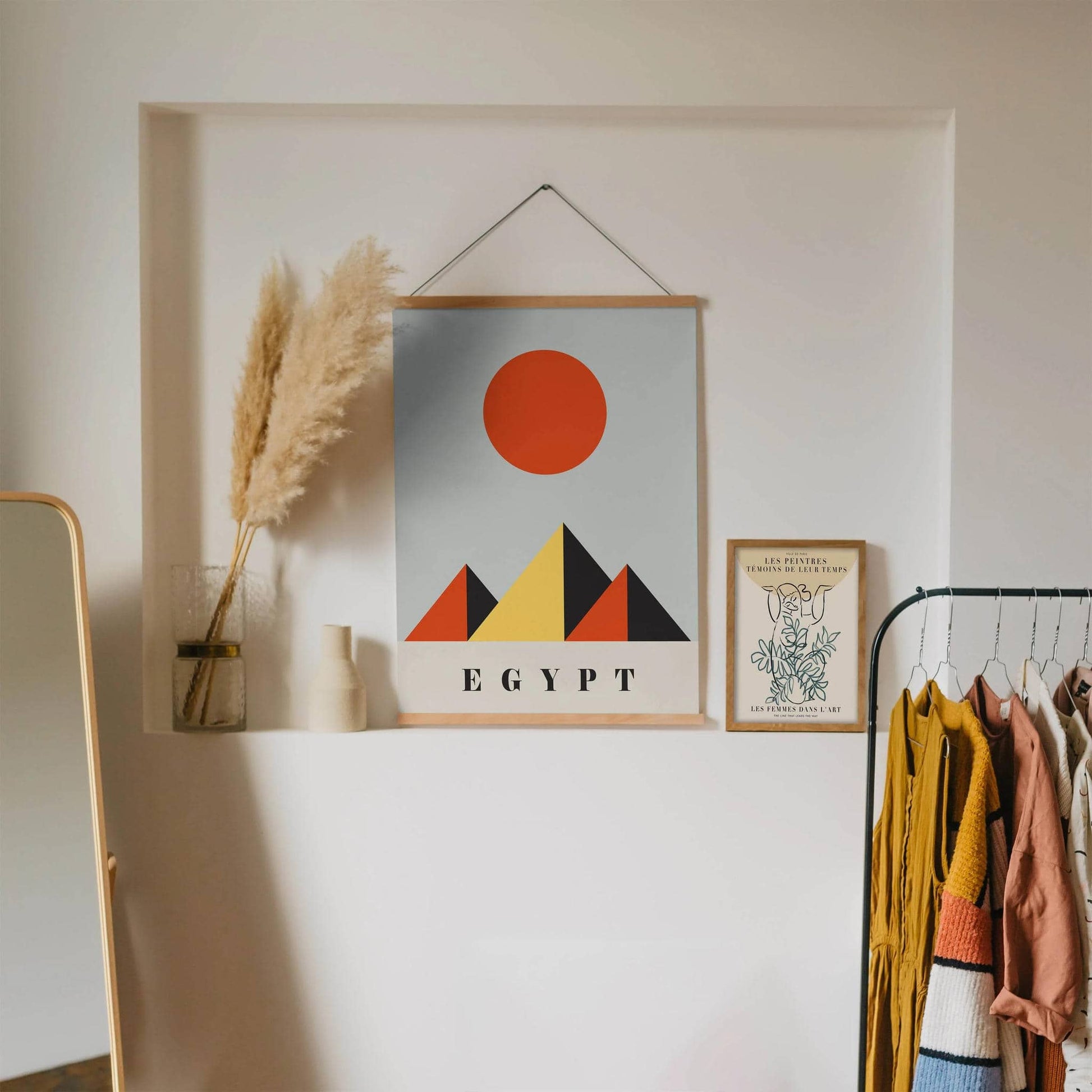 Minimalist Egypt Poster - HypeSheriff